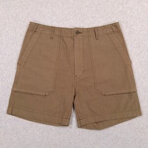 Best Made Co Utility Ripstop Shorts Mens 30 (32x5.5) Brown Tan Cargo Casual
